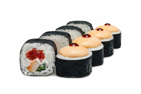 Запечённый ролл Ницца с курицей