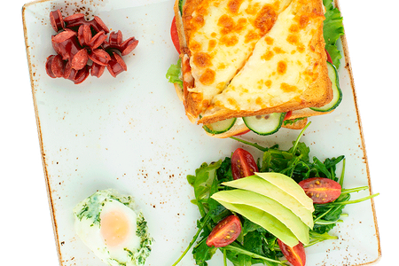 Ed_Завтрак Сэндвич с яйцом пашот