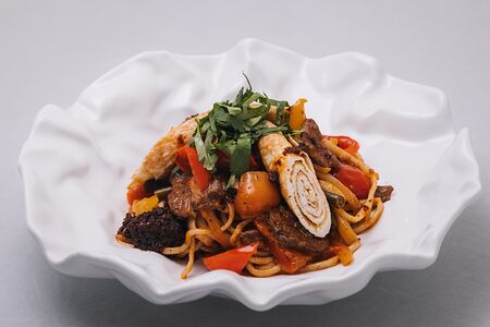 Жареный лагман