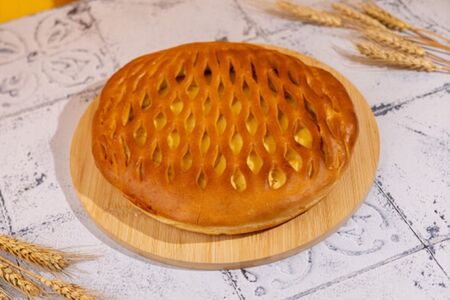 Пирог с творогом