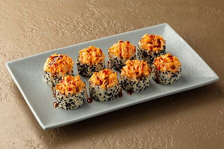 Ролл Саппоро с крабом и авокадо