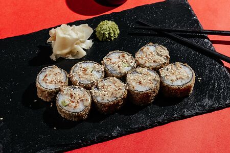 Жаренный Ролл с Креветкой