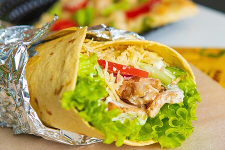 Шаурма в тортилье