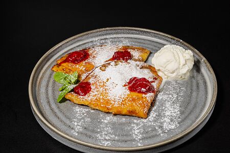 Блинчики фламбе