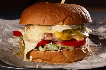 Бургер с курицей