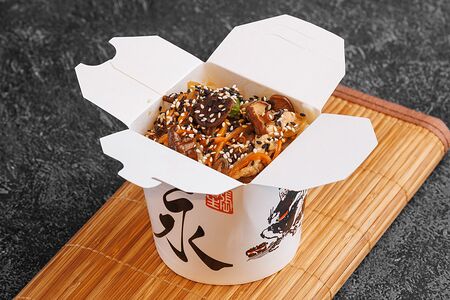 Курица с грибами шиитаке