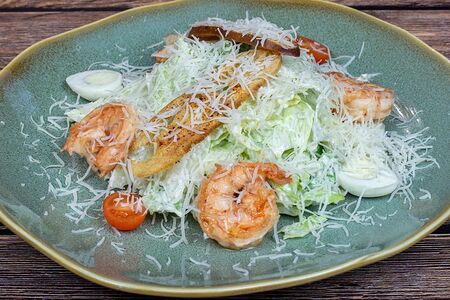 Цезарь с креветками