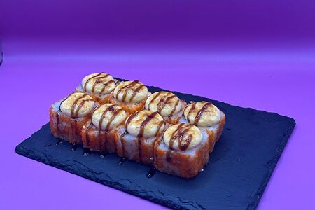 Ролл запеченный Спайси с курицей