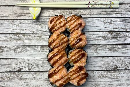 Запеченный ролл Крабочетте