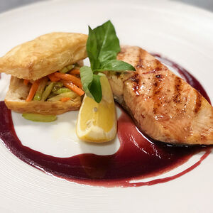 Лосось на гриле