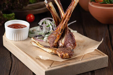 Каре и яблочко барашка