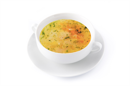 Суп лапша домашняя с курицей