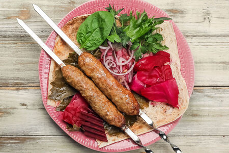 Люля-кебаб из баранины