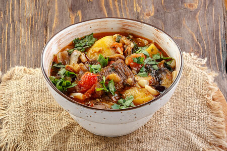 Чанахи с бараниной