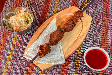 Шашлык из баранины