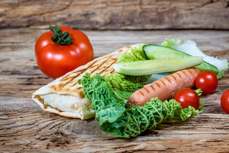 Вегетарианский Гриль ролл веган