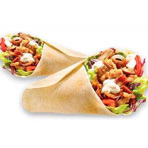 Шаурма с курицей большая