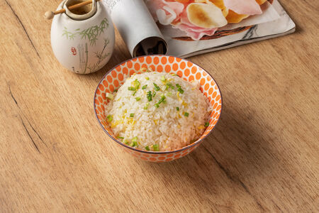 Рис жареный с яйцом