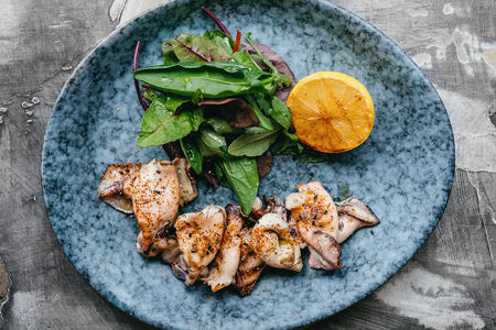 Мини кальмары гриль