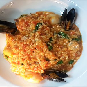 Ризотто с морепродуктами