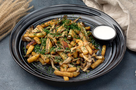 Картошка с грибами