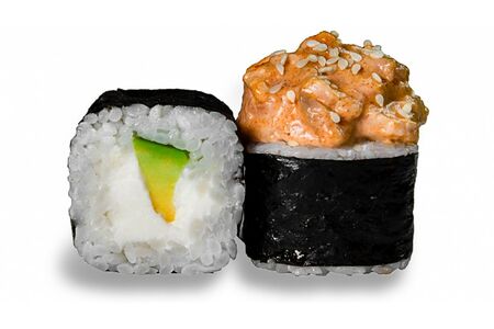 Ролл Запеченный с лососем