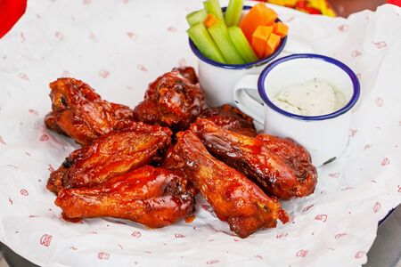 Острые куриные крылья