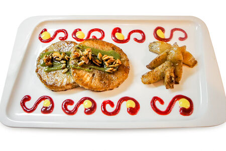 Стейк из кольраби