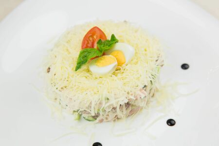 Салат Гнездышко