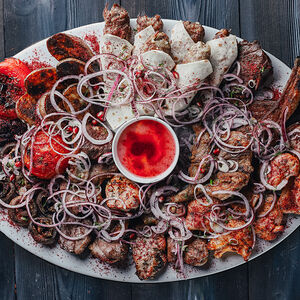 Ассорти из шашлыков