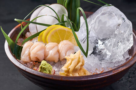 Сашими Гребешок