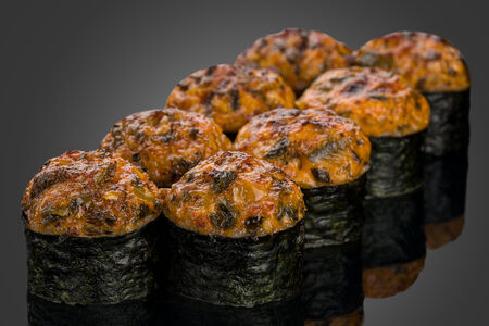 Запеченный сурими с угрем