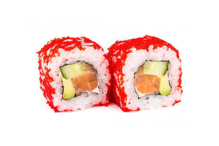 Ролл Калифорния с лососем