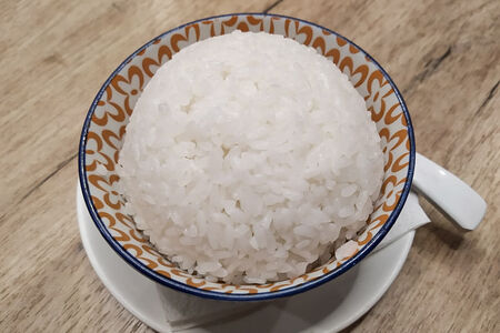 Рис на пару