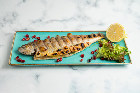 Форель на мангале