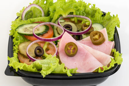 Салат Индейка и ветчина