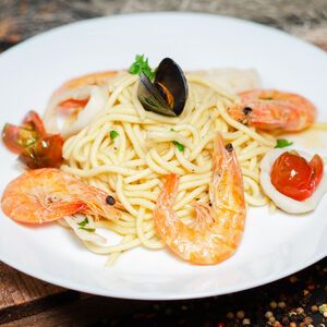 Паста Морепродукты