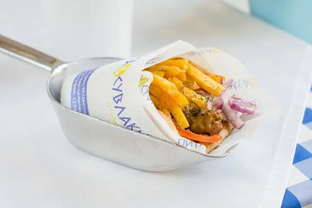 Пита Сувлаки из курицы