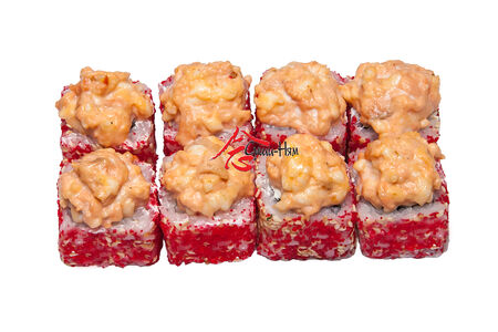 Запеченный с лососем