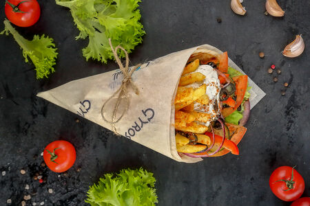 Вегетарианский гирос