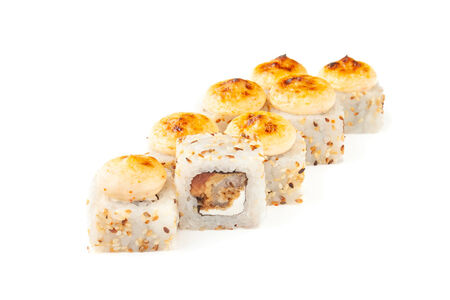 Запеченный ролл Горячее сердце самурая