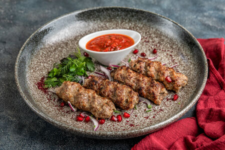 Люля-кебаб из баранины