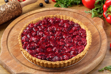 Пирог с вишней