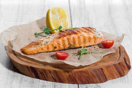 Стейк из семги