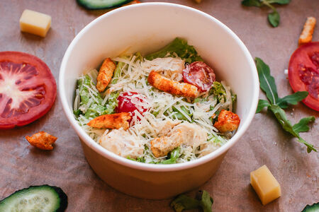 Салат Цезарь с Курицей