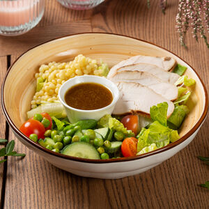 Супербоул с индейкой 