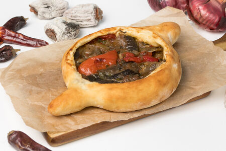 Хачапури по-аджарски с аджапсандали