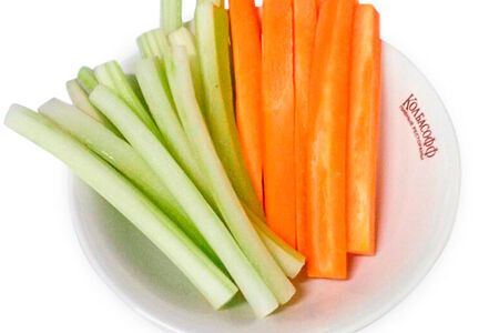 Сельдерей и морковь