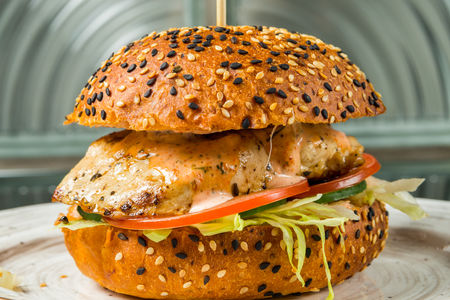 Бургер Стамбул с куриным филе