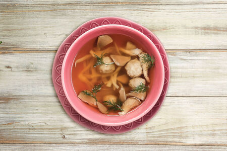 Суп Бульон куриный по-домашнему